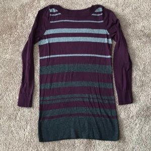 Loft! M striped sweater!